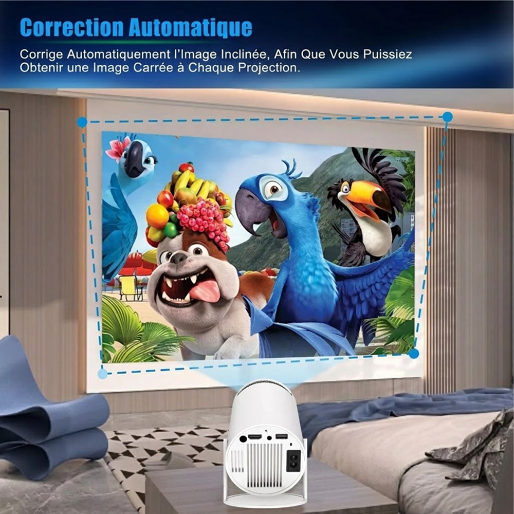 AcStroit Projecteur Portable HD avec Android 11 Smart
