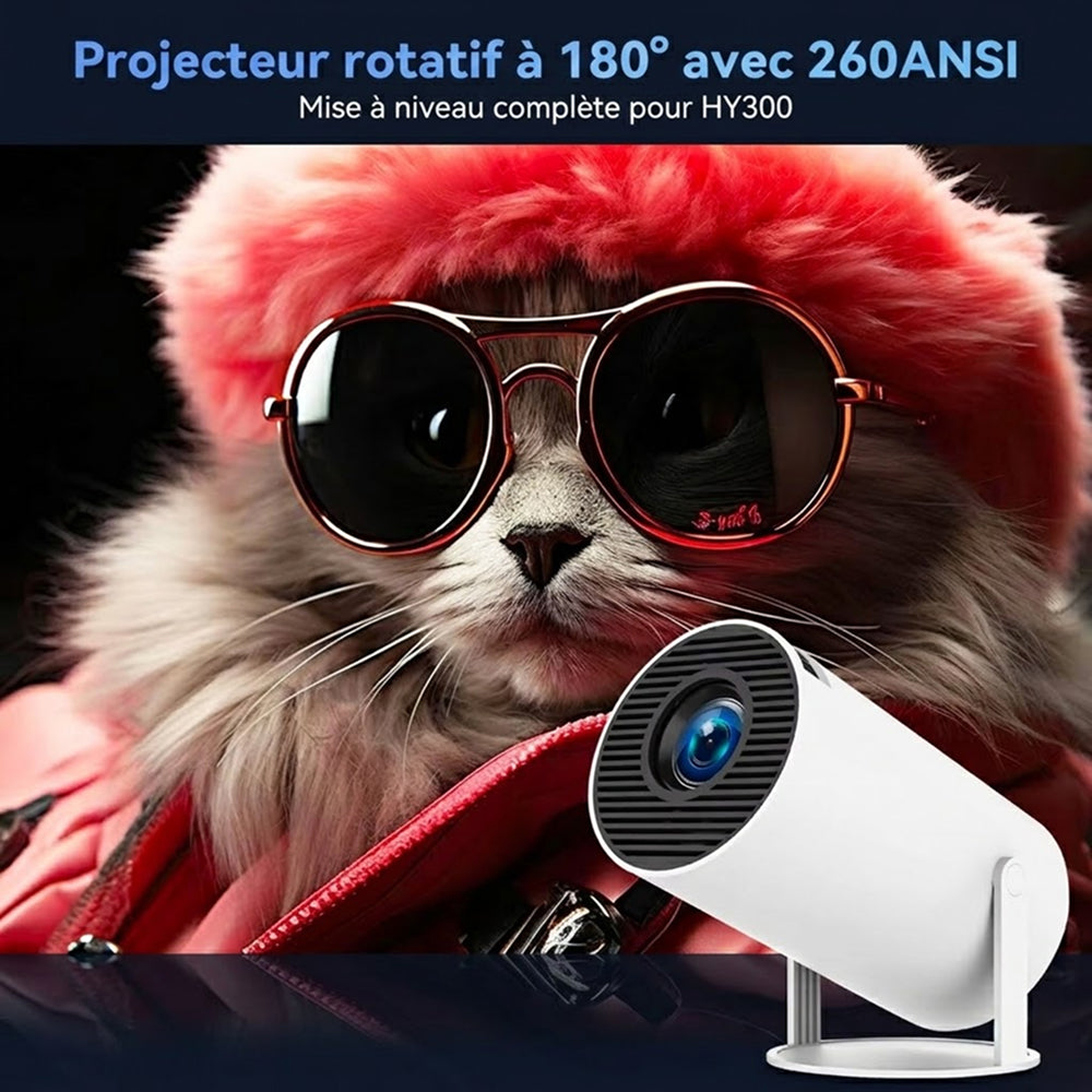 AcStroit Projecteur Portable HD avec Android 11 Smart