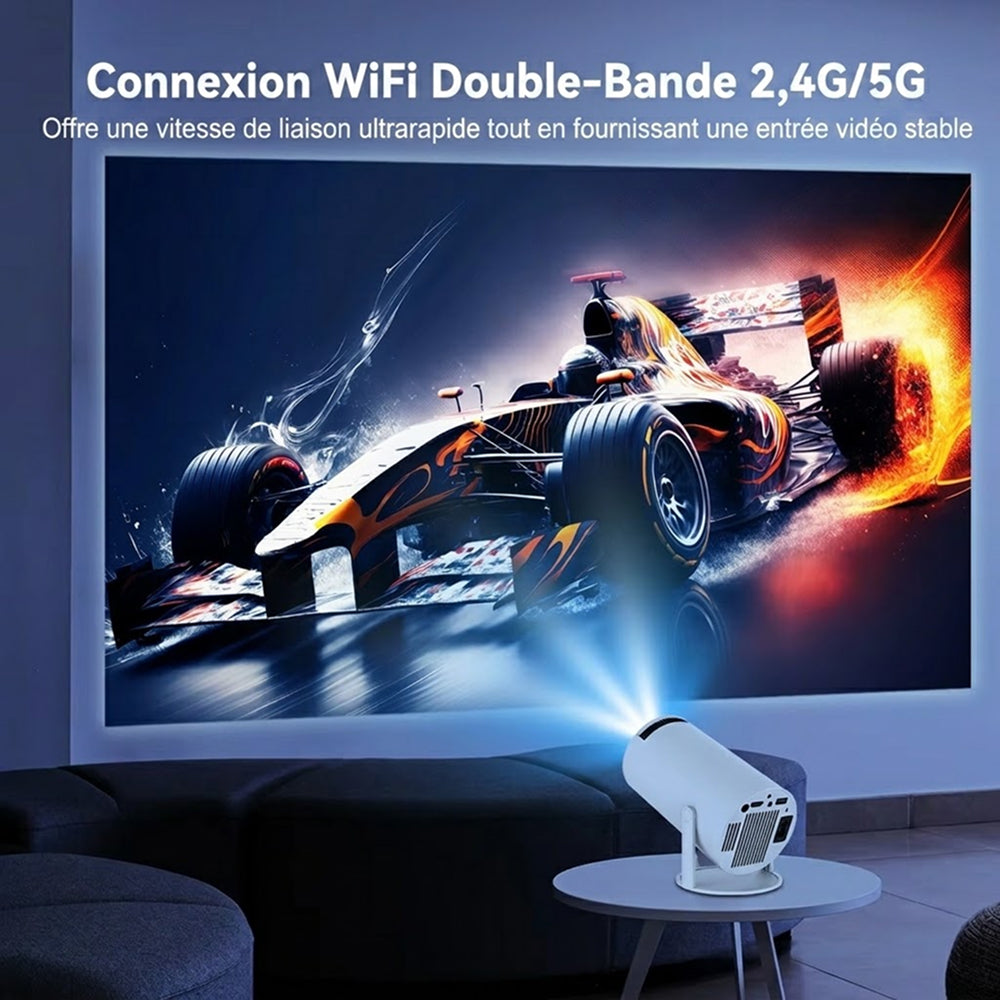AcStroit Projecteur Portable HD avec Android 11 Smart