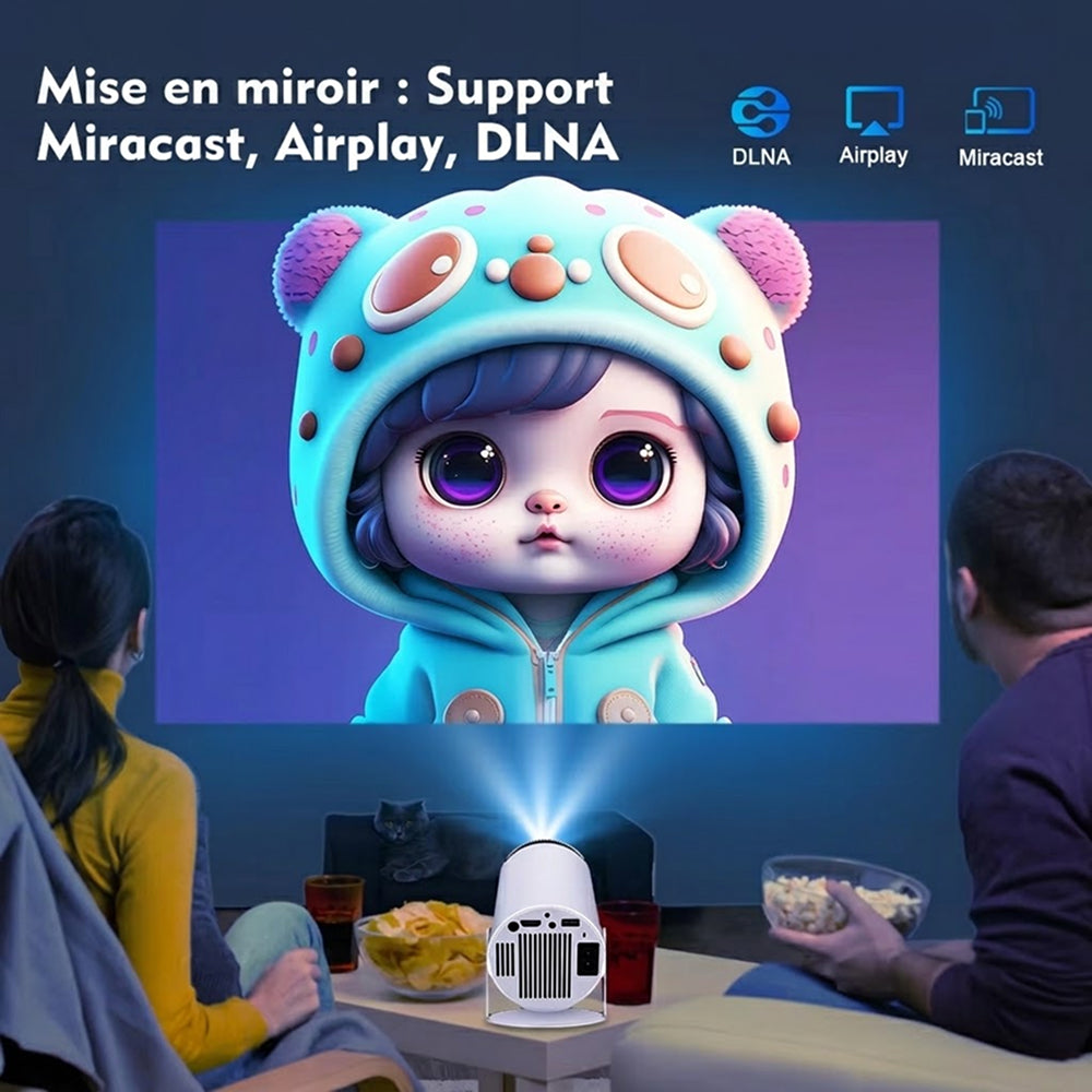 AcStroit Projecteur Portable HD avec Android 11 Smart