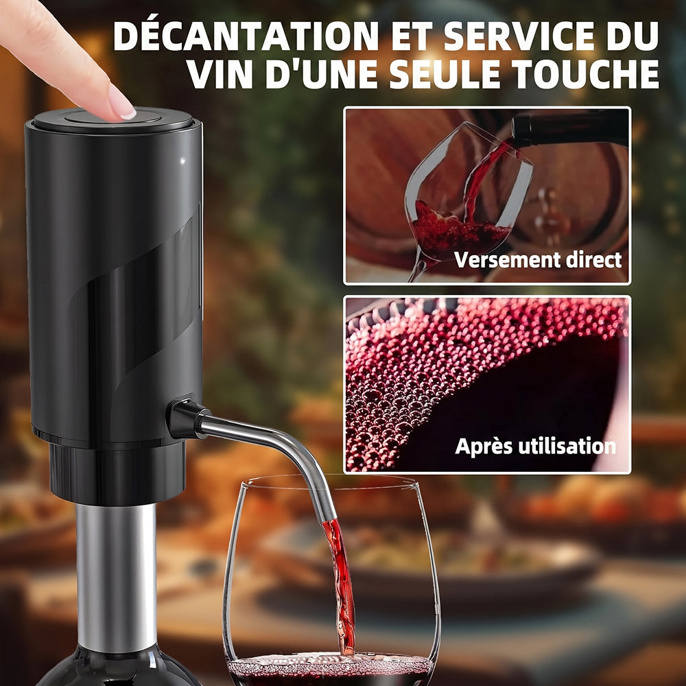 Aérateur de Vin Électrique AciWemi Rechargeable USB-C
