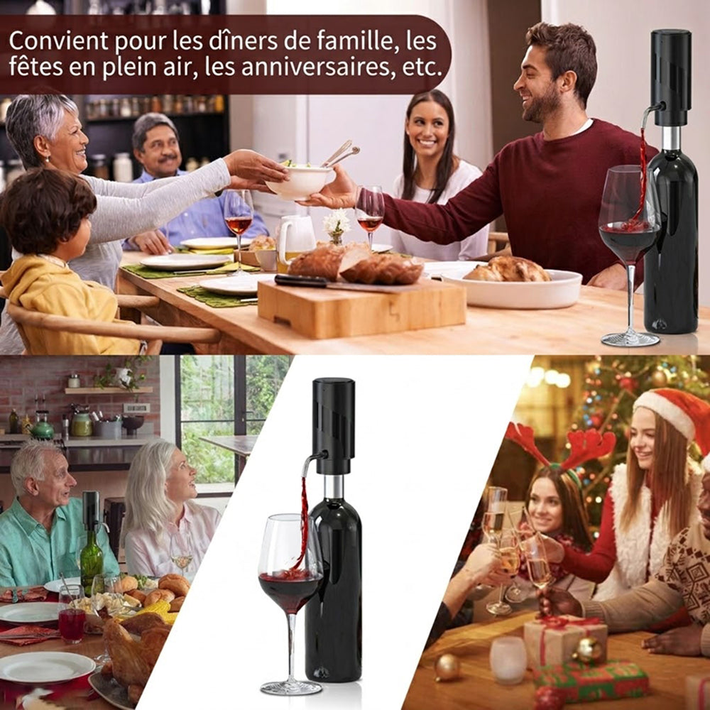 Aérateur de Vin Électrique AciWemi Rechargeable USB-C