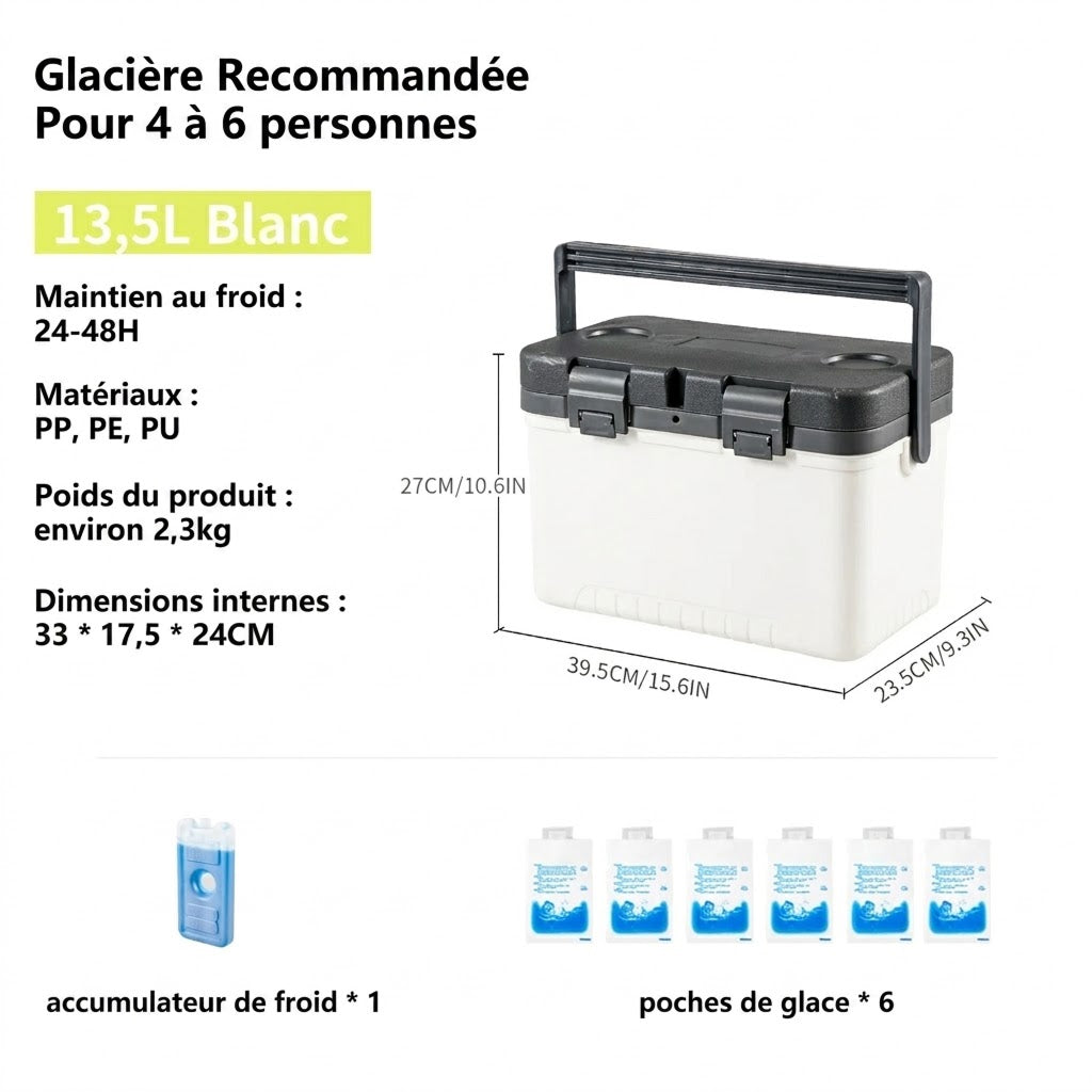 Glacière BoxenKovi : Glacières Isothermes Ultra-Robustes