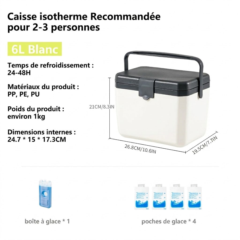 Glacière BoxenKovi : Glacières Isothermes Ultra-Robustes