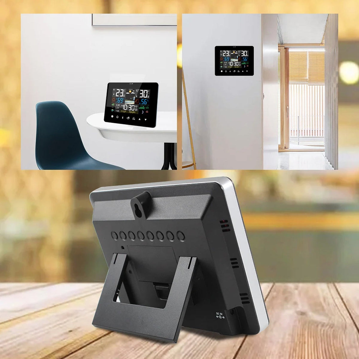 HixThemix Thermomètre Intérieur Extérieur Sans Fil