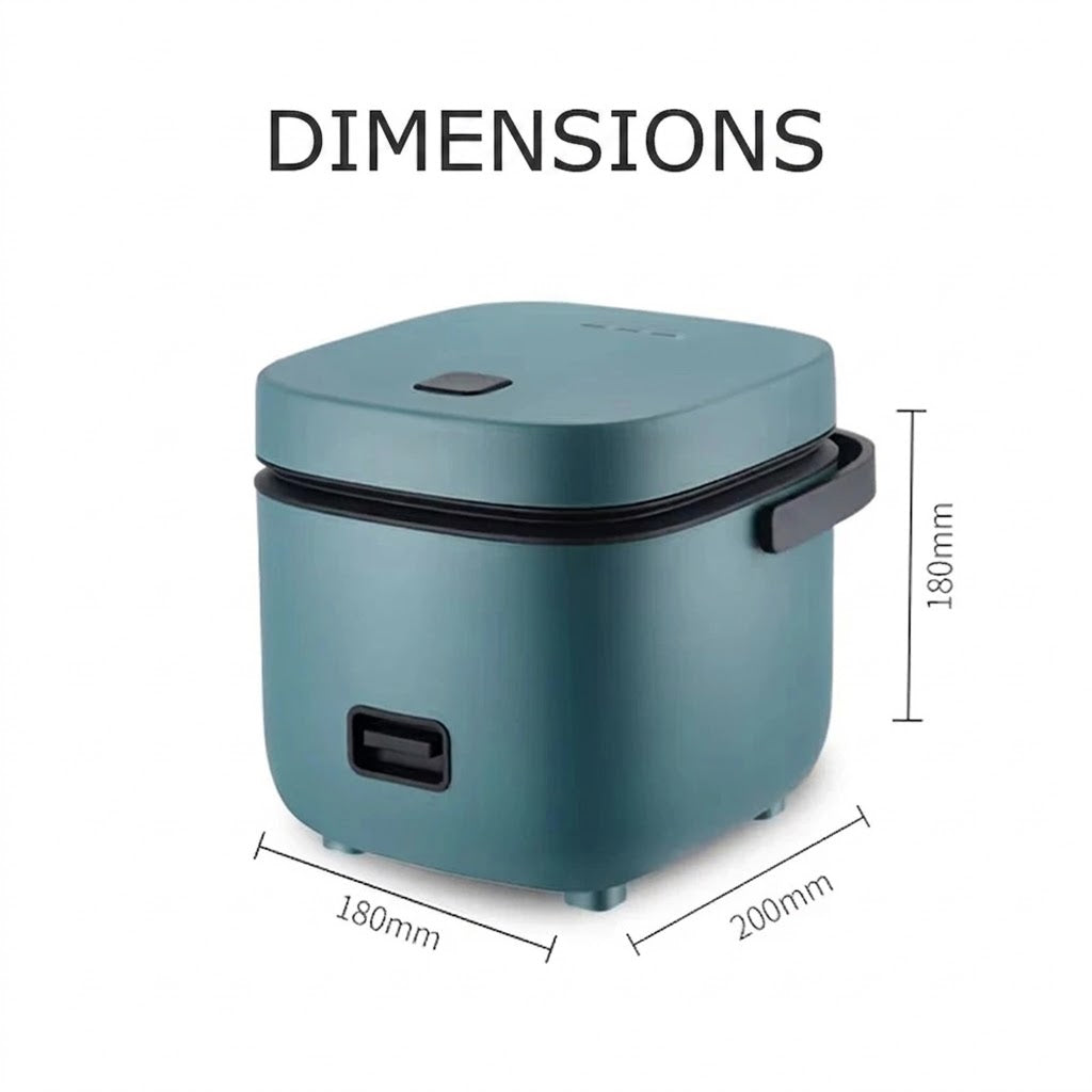 Mini Cuiseur à Riz Étiavage 1.2L 200W Compact Multifonction