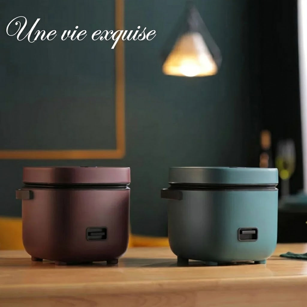 Mini Cuiseur à Riz Étiavage 1.2L 200W Compact Multifonction