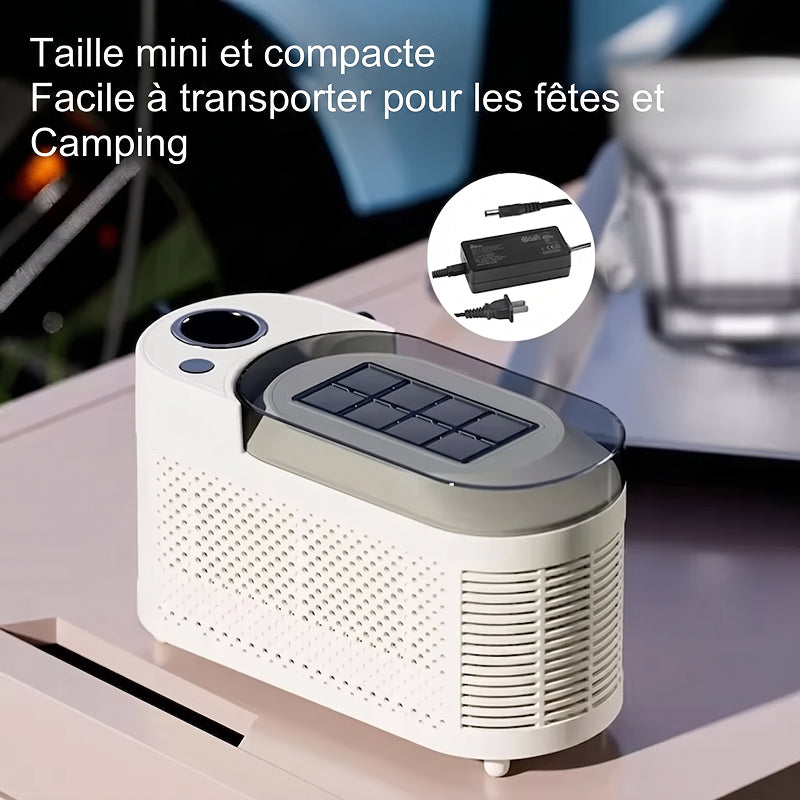 Machine à glaçons portable FauClarté 12V/220V Camping & Maison