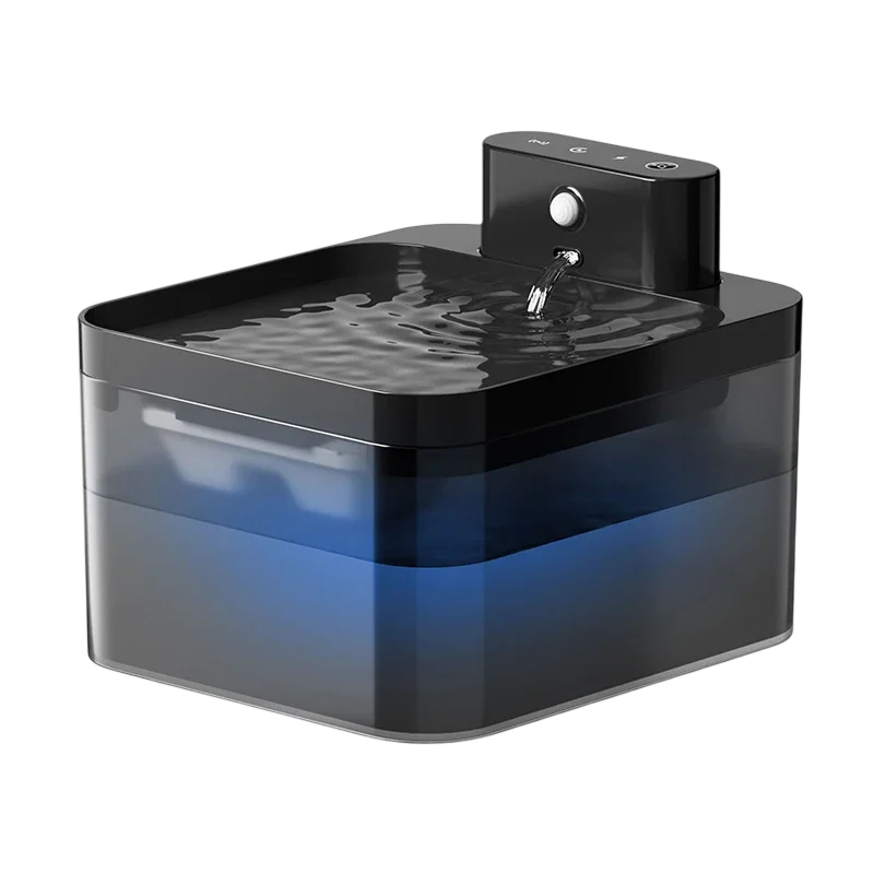 FotivCat Fontaine à Eau Sans Fil Pour Chat 2.2L Silencieuse