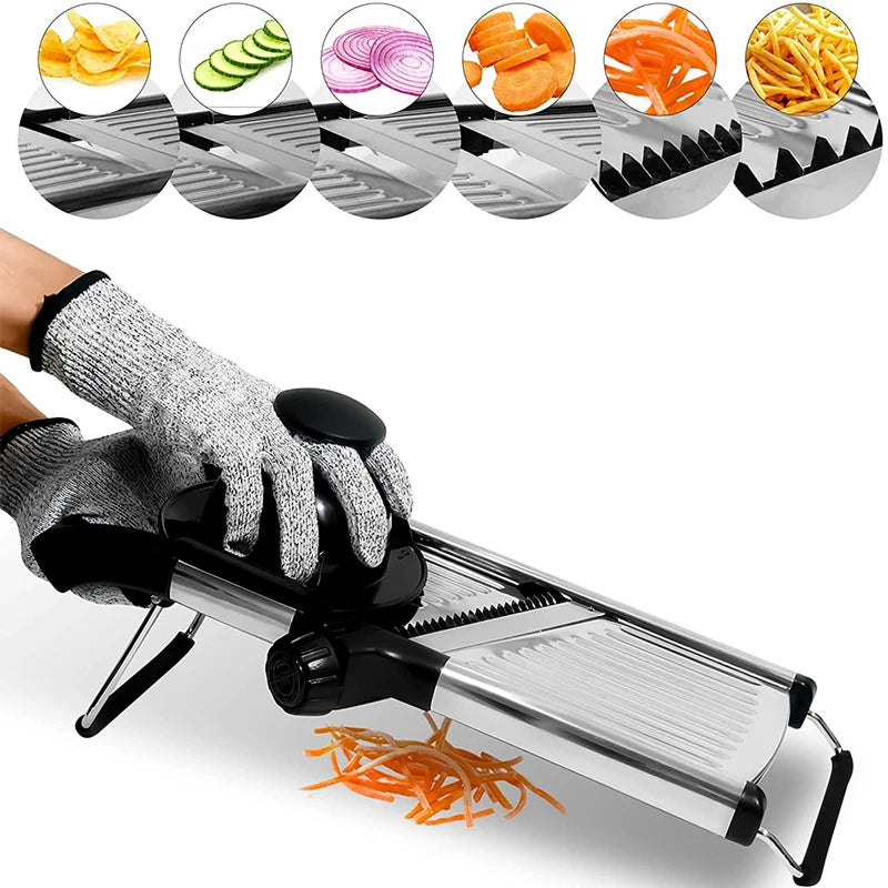 GrèsAplo Mandoline Multifonction de Cuisine Professionnelle