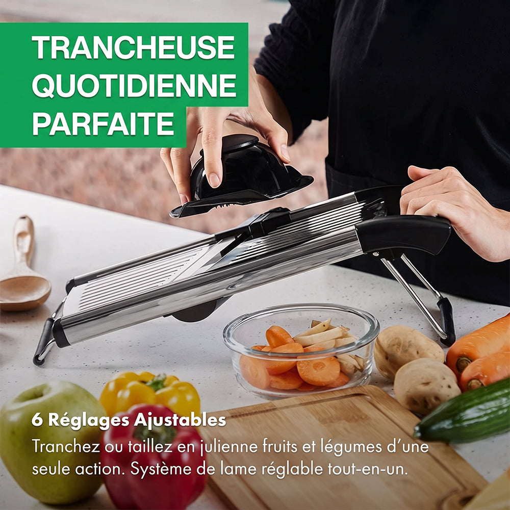 GrèsAplo Mandoline Multifonction de Cuisine Professionnelle