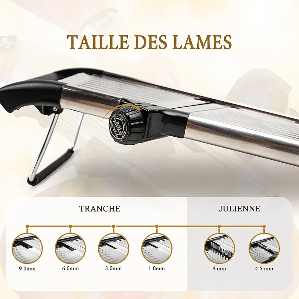 GrèsAplo Mandoline Multifonction de Cuisine Professionnelle