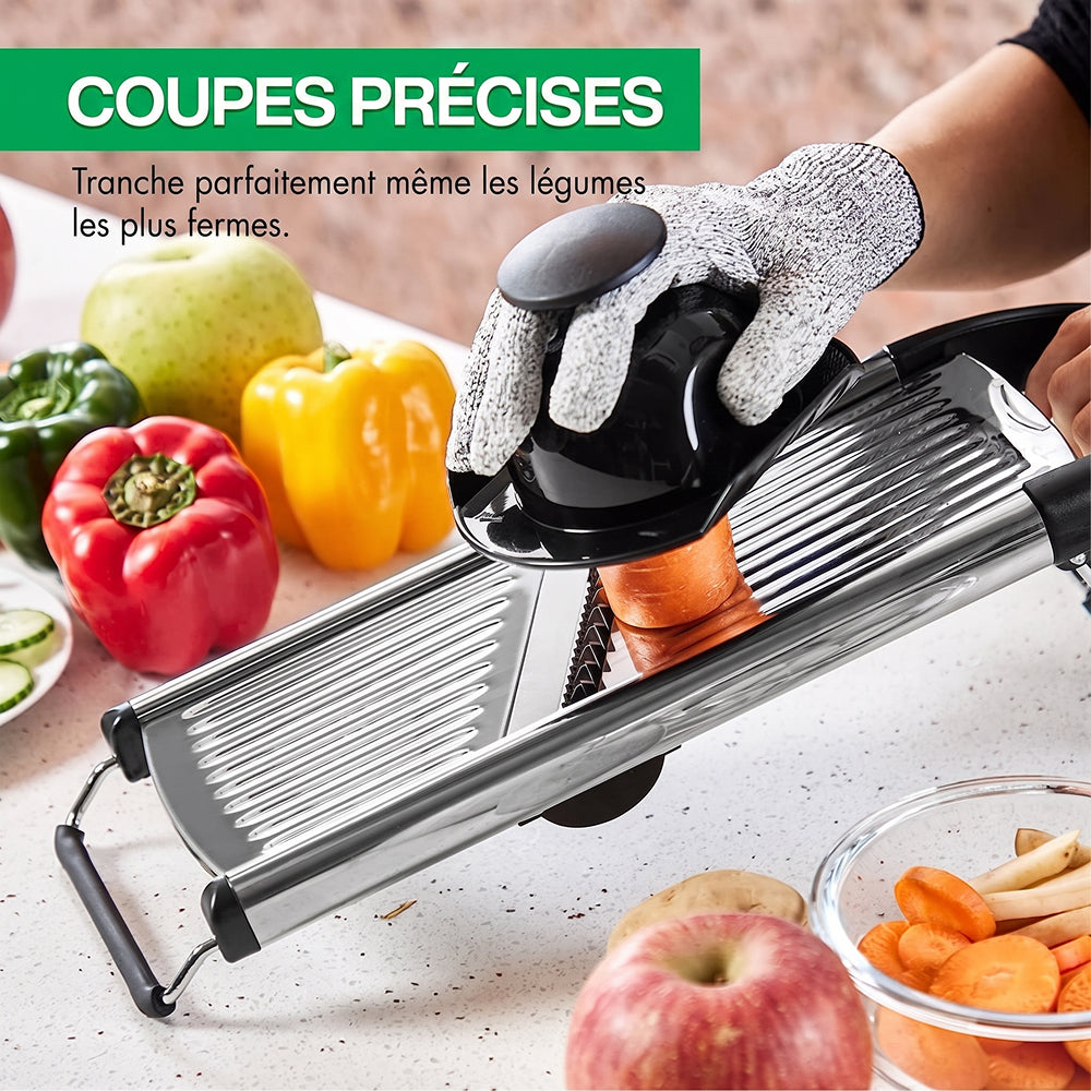 GrèsAplo Mandoline Multifonction de Cuisine Professionnelle