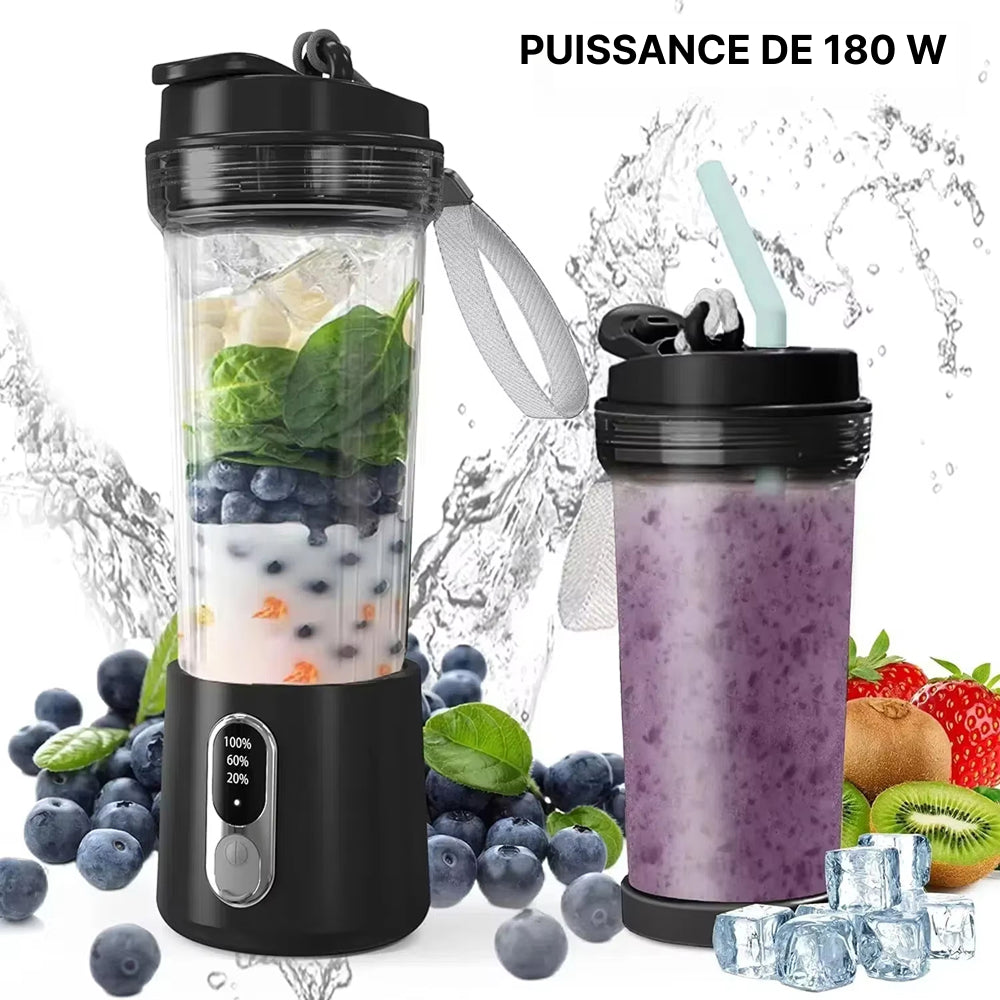Mixeur Portable JeriFros | Smoothies et Jus Frais Partout