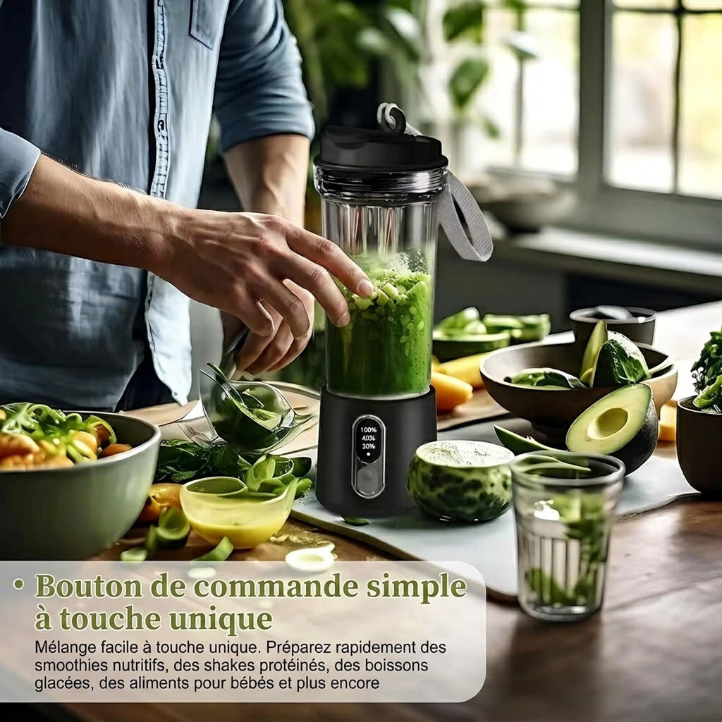 Mixeur Portable JeriFros | Smoothies et Jus Frais Partout