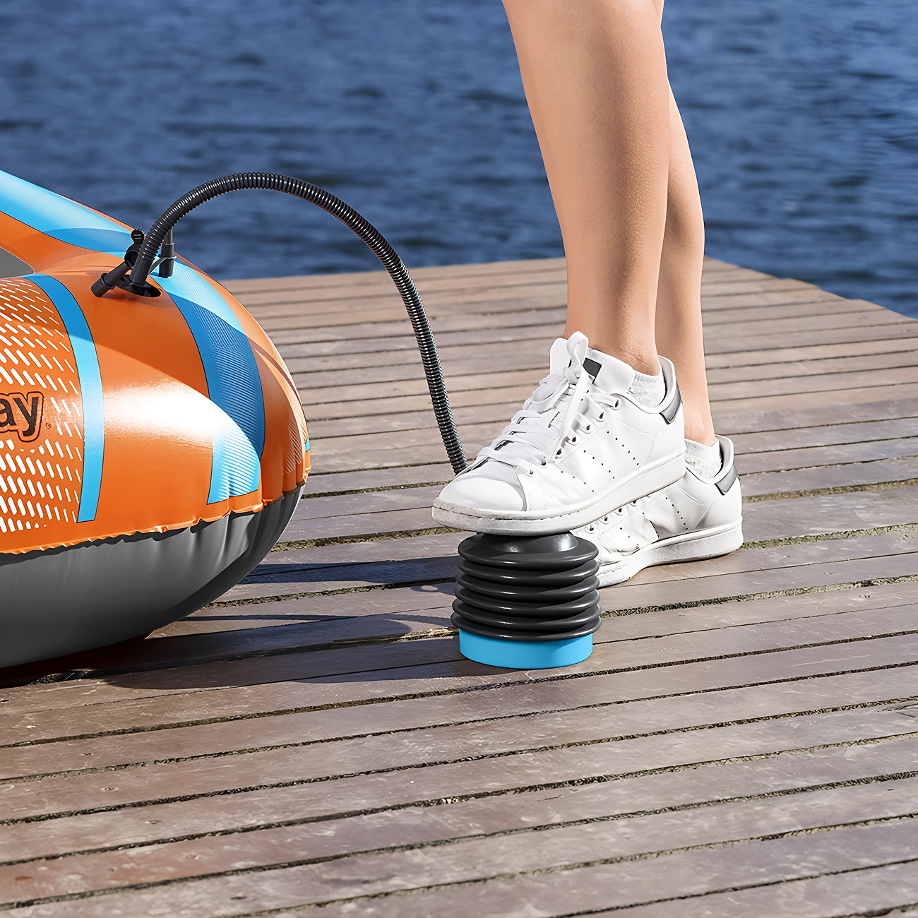 Kayak Gonflable KayixMax - Bateau Portable et Robuste pour Sport Aquatique