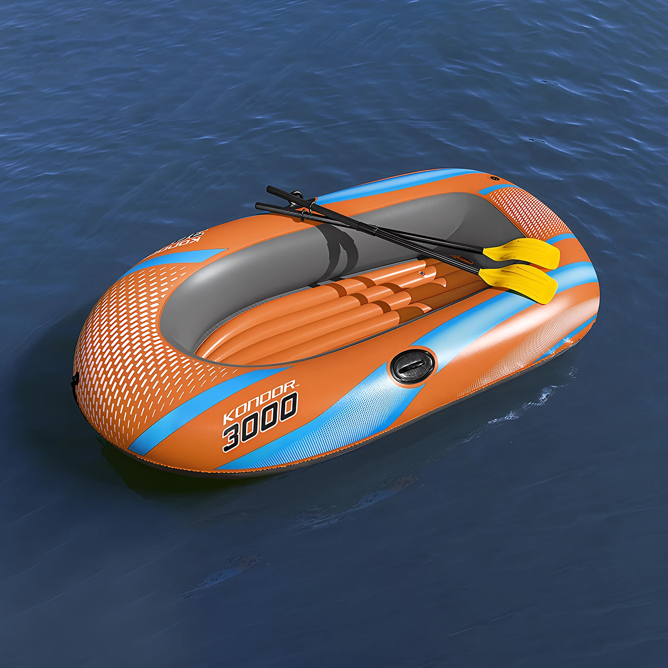Kayak Gonflable KayixMax - Bateau Portable et Robuste pour Sport Aquatique
