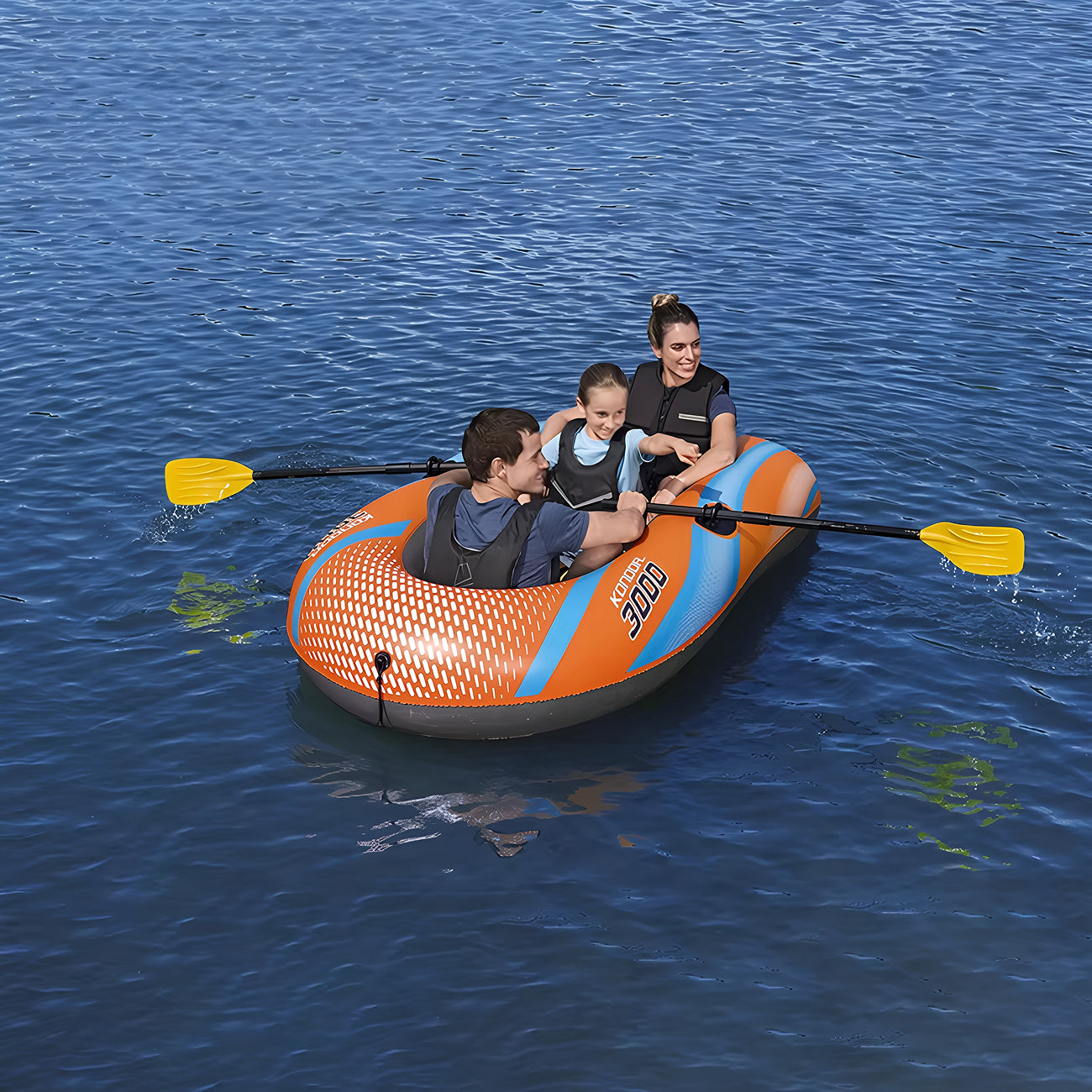 Kayak Gonflable KayixMax - Bateau Portable et Robuste pour Sport Aquatique
