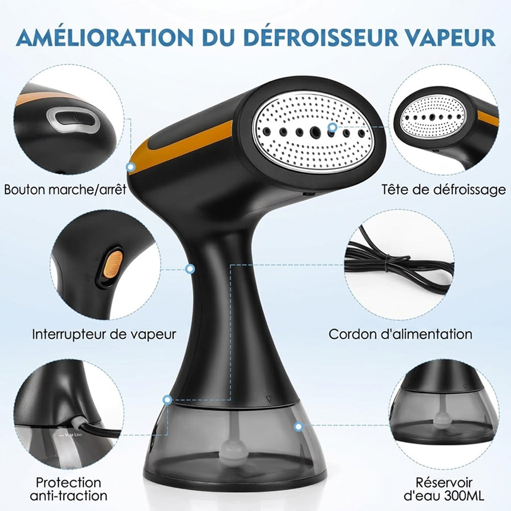 Défroisseur Vapeur Vertical MaxGavic Portable pour Voyage