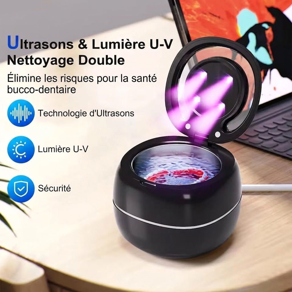 Nettoyeur Ultrason Dentaire et Bijoux 42000Hz - MinCleanx