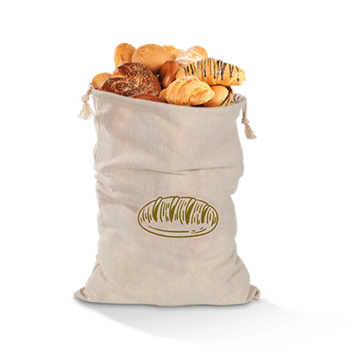 Sac à pain en lin naturel NixEsvi | Fraîcheur longue durée