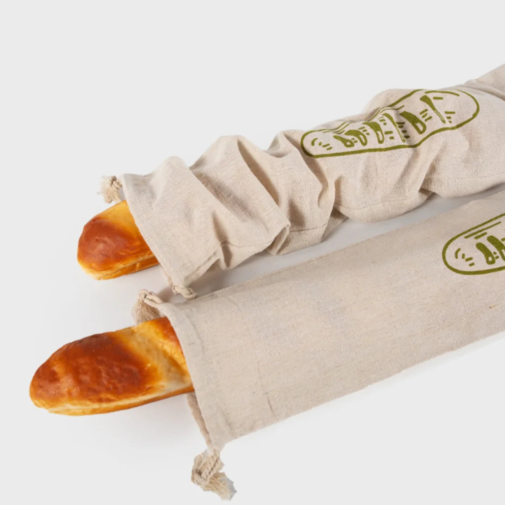 Sac à pain en lin naturel NixEsvi | Fraîcheur longue durée