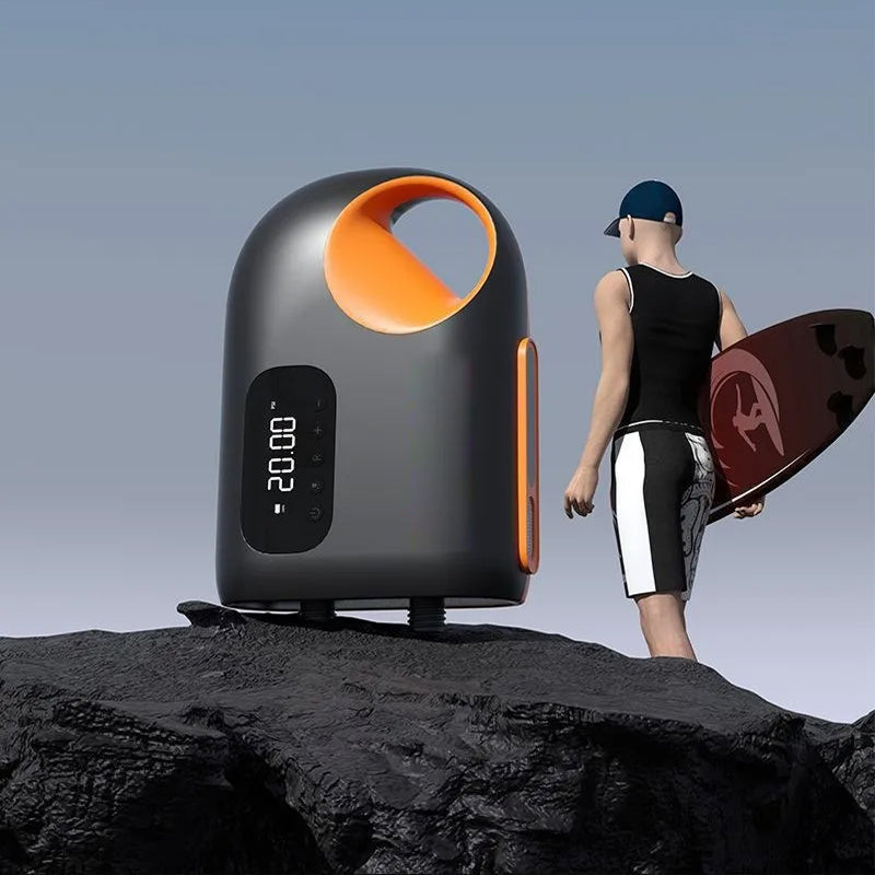 PumiPox Pompe SUP Électrique 20 PSI Haute Pression 400L/min