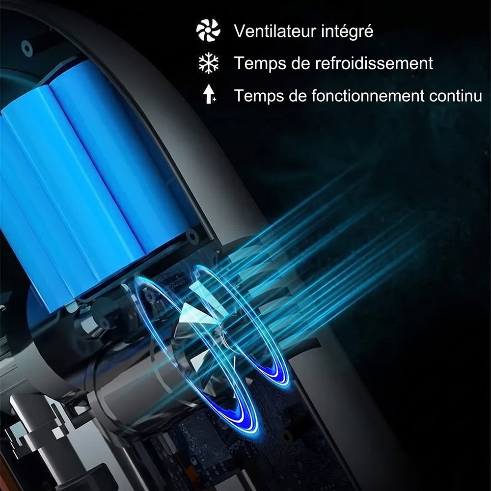 PumiPox Pompe SUP Électrique 20 PSI Haute Pression 400L/min