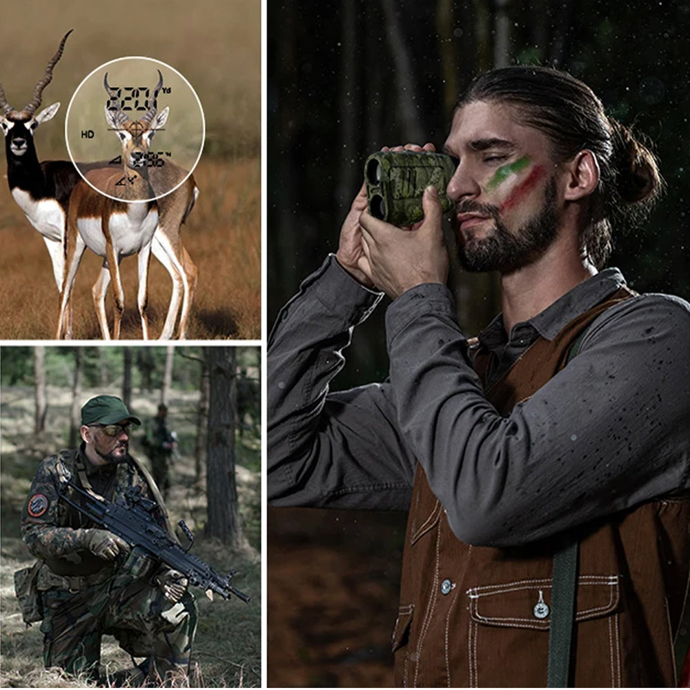 RangeVici Télémètre Laser Chasse et Tir Sportif 600m