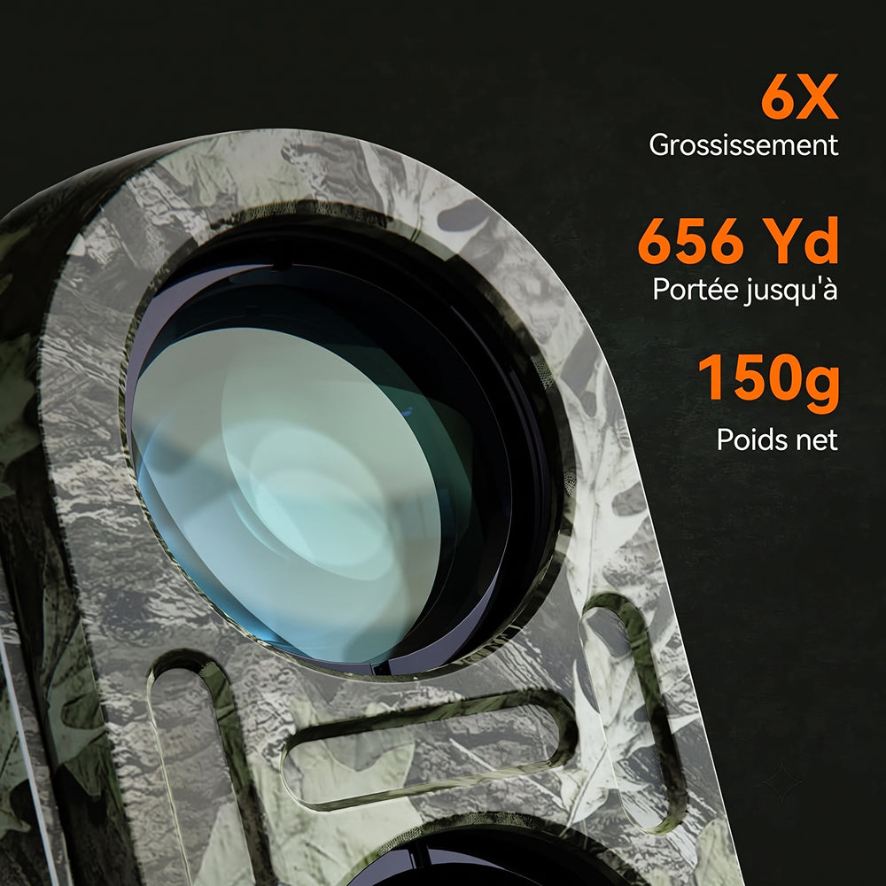 RangeVici Télémètre Laser Chasse et Tir Sportif 600m