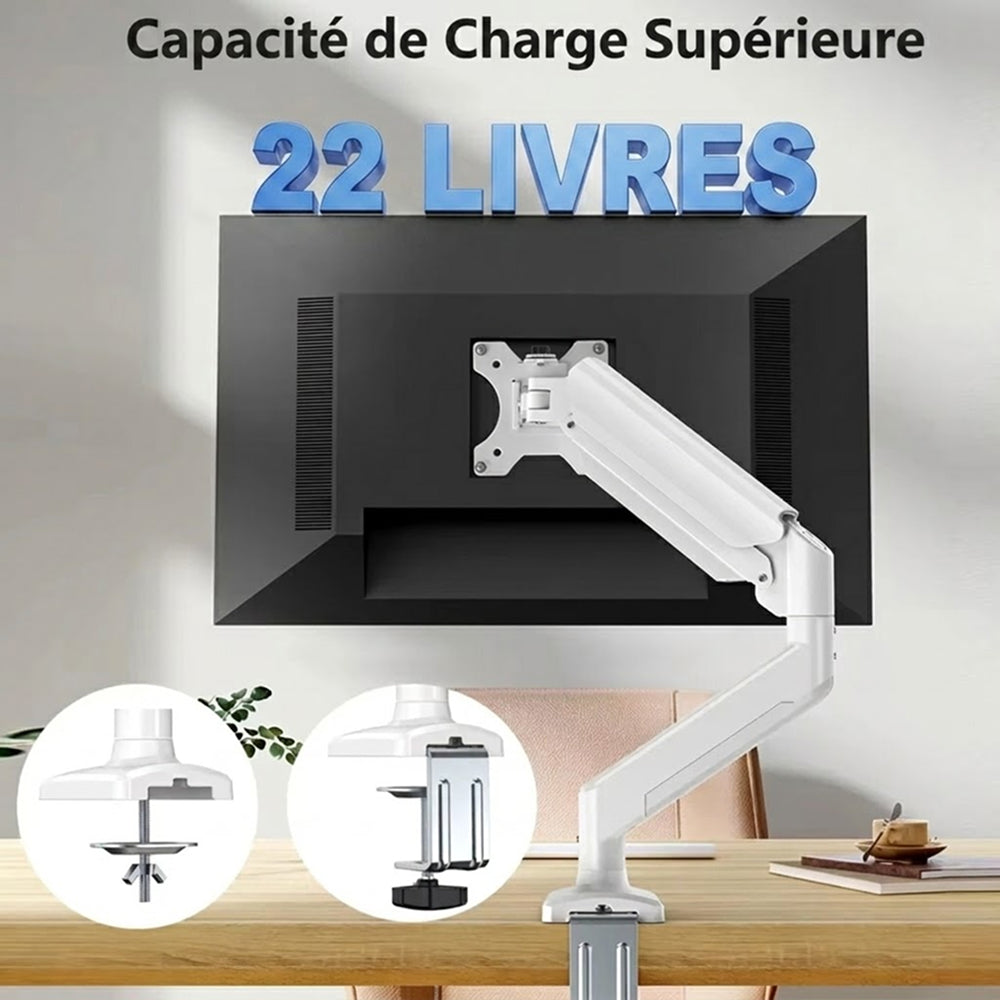 Bras de support d'écran articulé et ergonomique RelleDane
