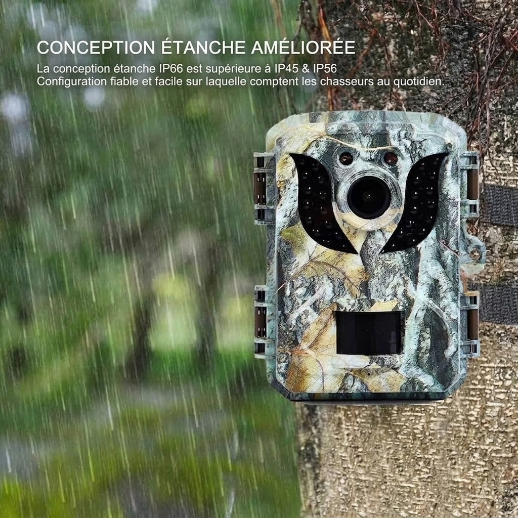 Caméra de Chasse Haute Définition - Piège Photographique Nocturne