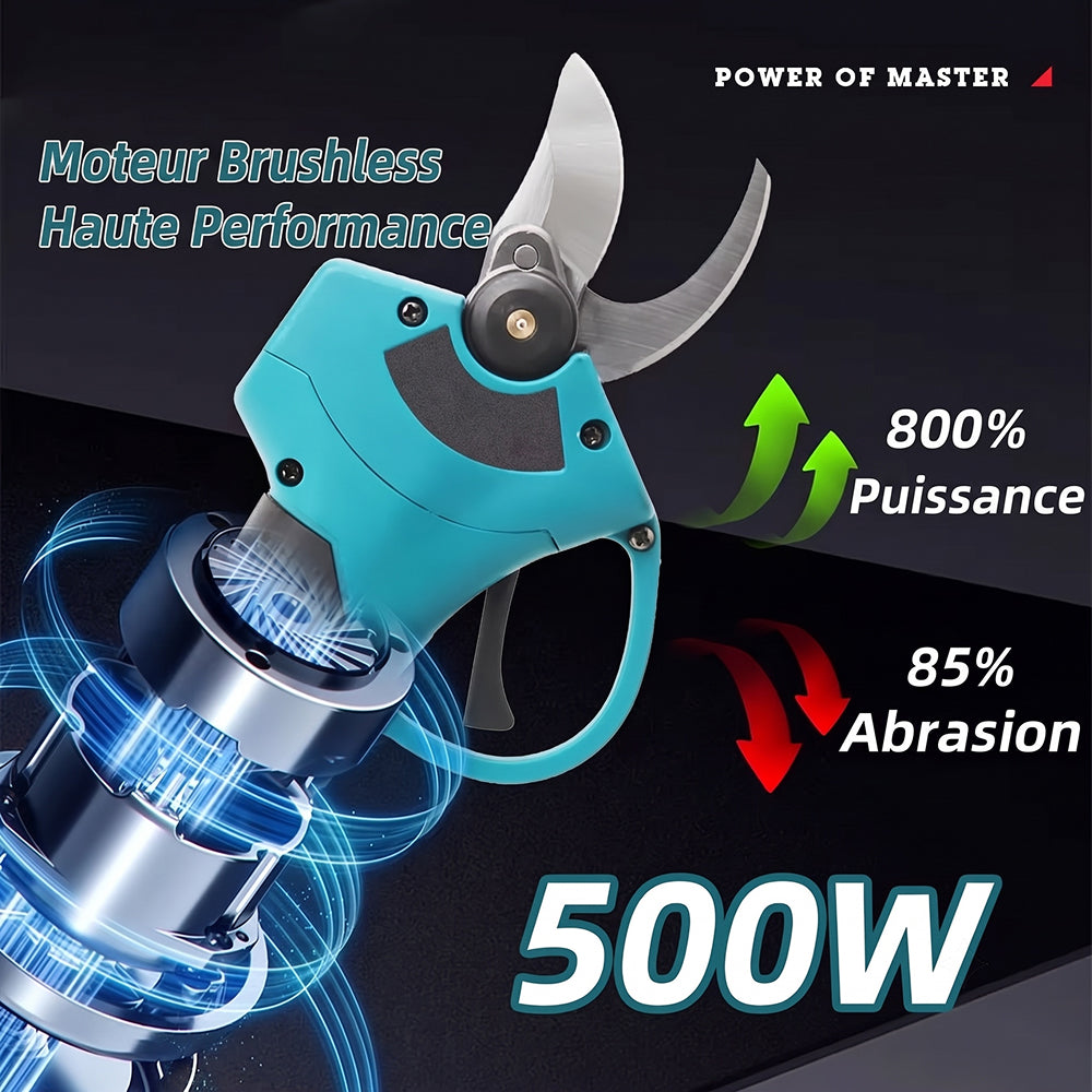 Sécateur Électrique Sans Fil VadosCut 500W Puissant 18V